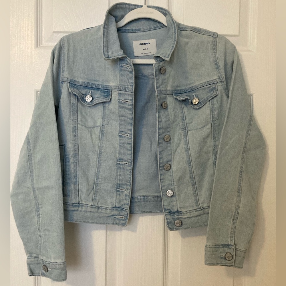 Old navy light blue Jean jacket
